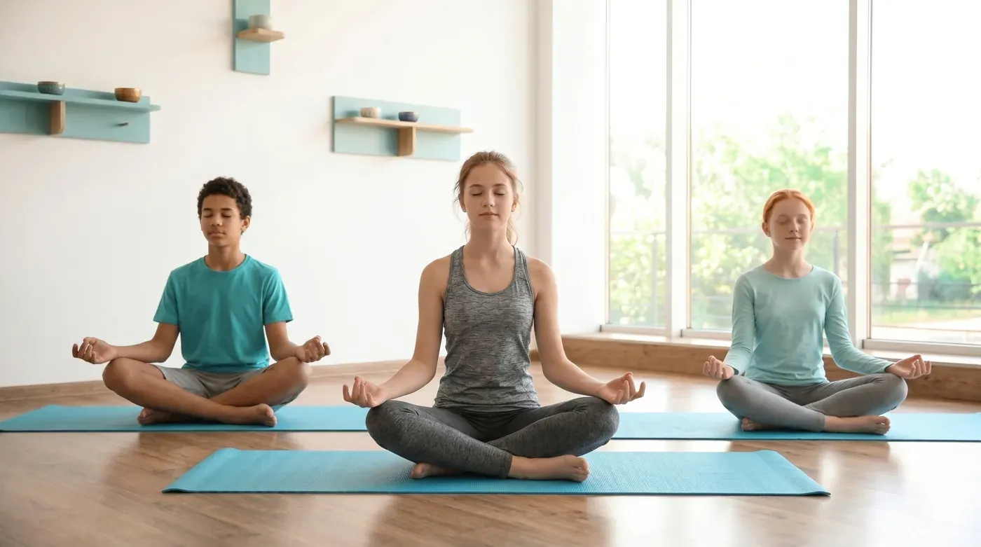 Jugendliche beim TeenYoga